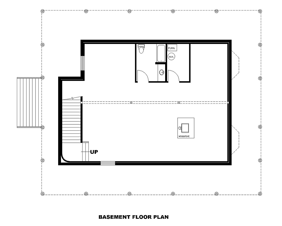 House Plan 85113 Lower Level