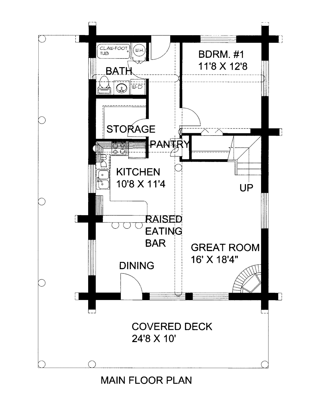 House Plan 85144 Level One
