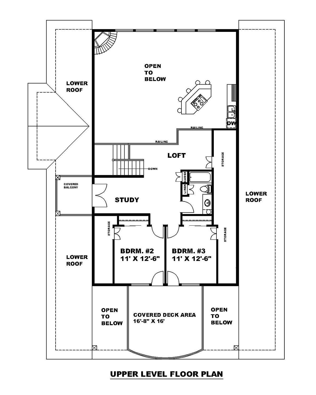House Plan 85146 Level Two