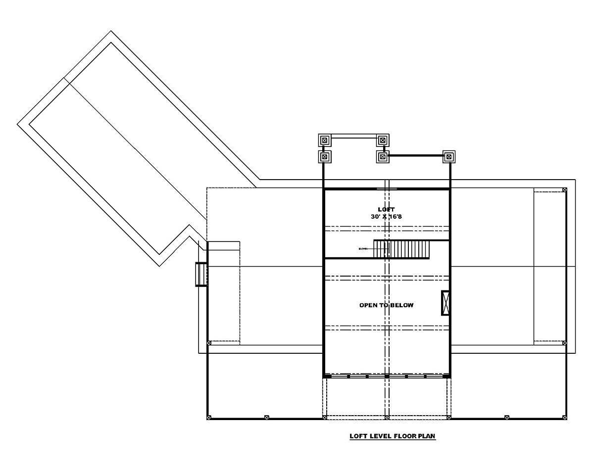 House Plan 85147 Level Two