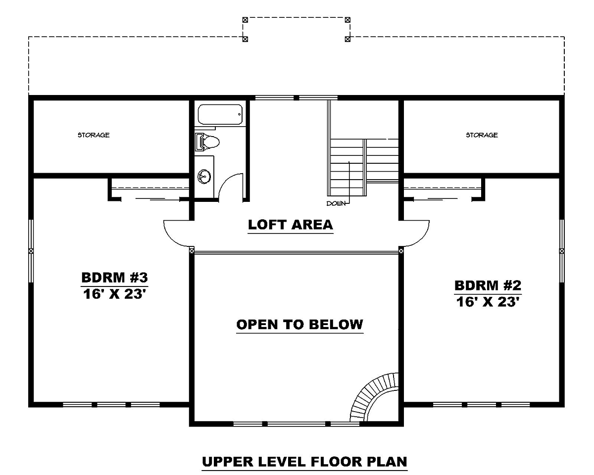House Plan 85156 Level Two