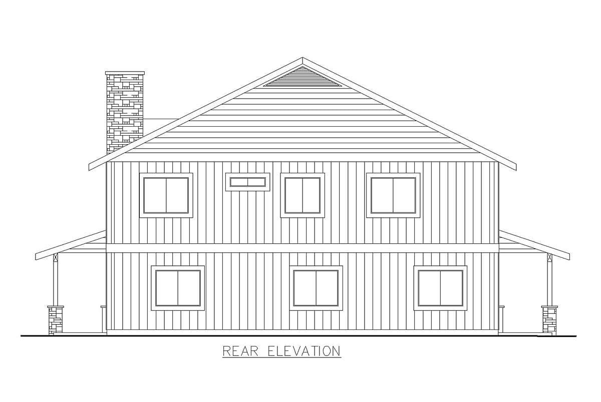 Rear Elevation