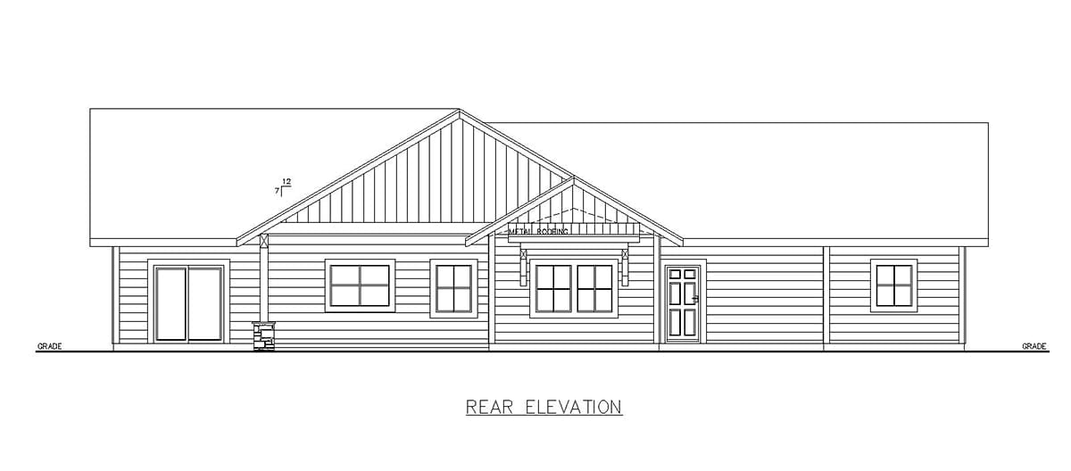 Rear Elevation