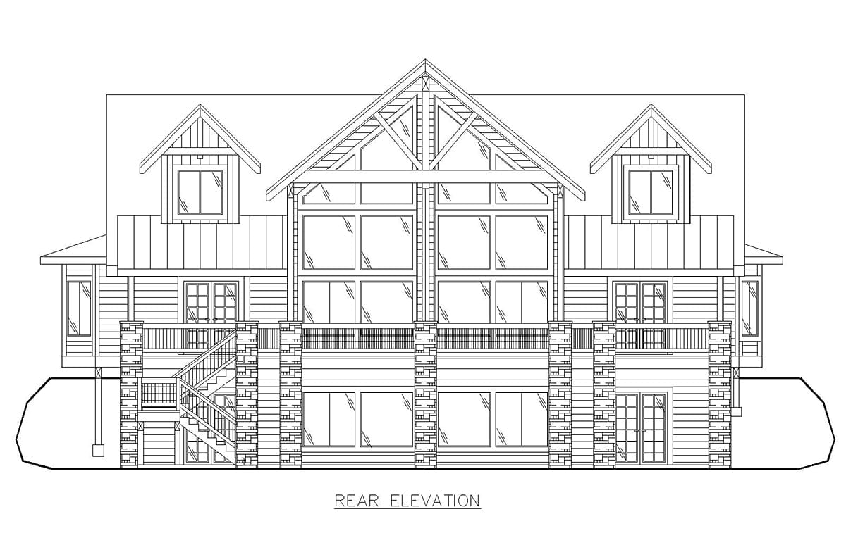 Rear Elevation