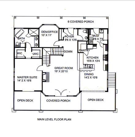 First Level Plan