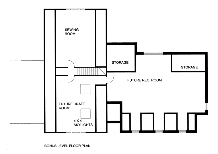 House Plan 85282 Level Two