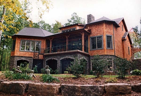 House Plan 85480 Rear Elevation