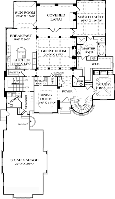 First Level Plan