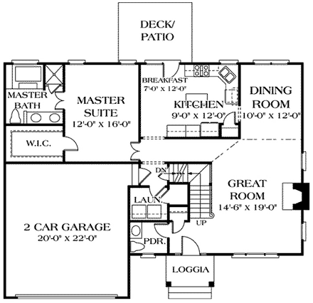 First Level Plan