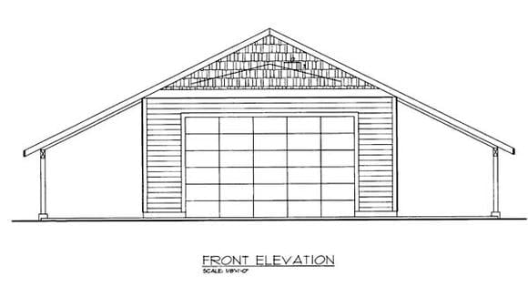 Garage Plan 85802