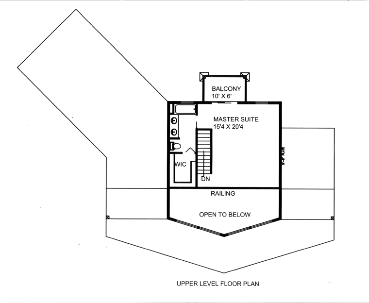 House Plan 85840 Level Two