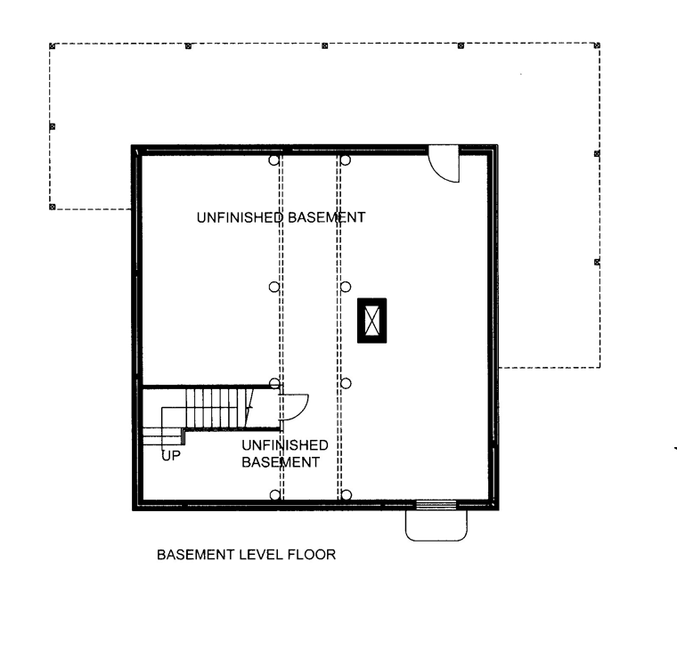 House Plan 85873 Lower Level