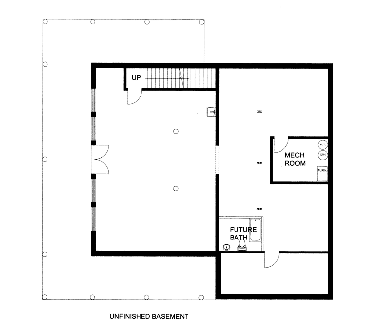 House Plan 85875 Lower Level