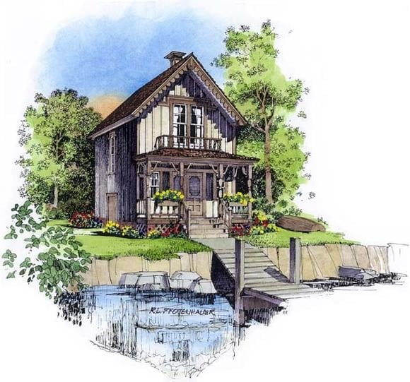 House Plan 86008