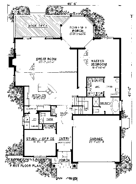 First Level Plan