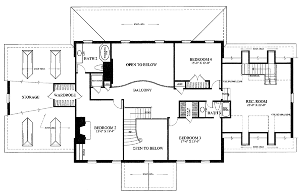 House Plan 86126 Level Two