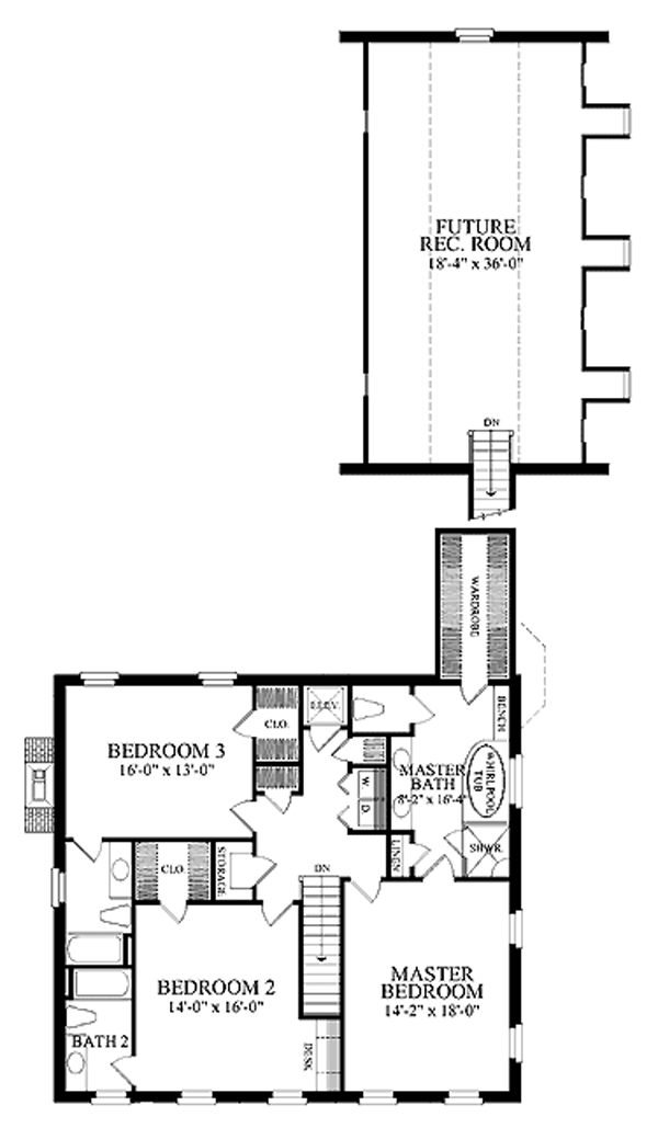 House Plan 86225 Level Two