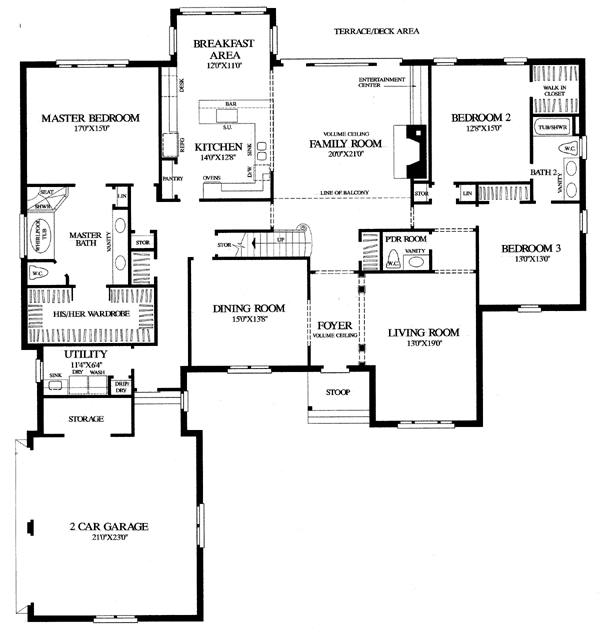 House Plan 86256 Level One
