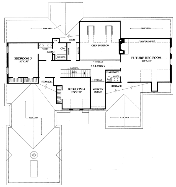 House Plan 86256 Level Two