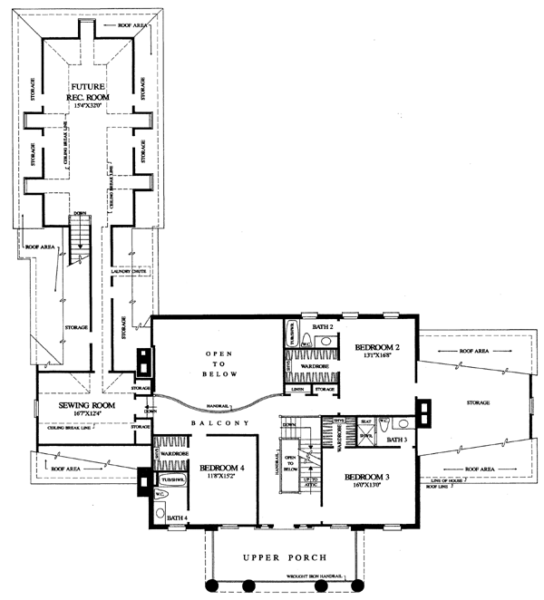 House Plan 86283 Level Two
