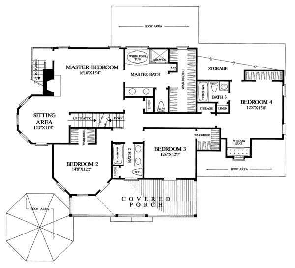 House Plan 86291 Level Two