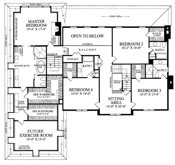 House Plan 86320 Level Two