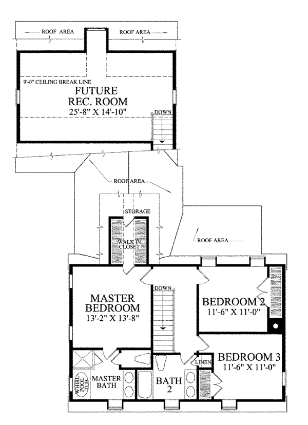 House Plan 86323 Level Two