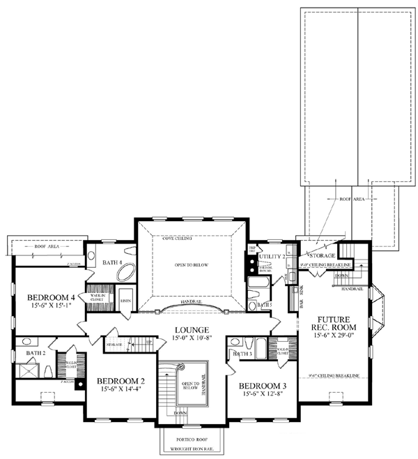 House Plan 86331 Level Two