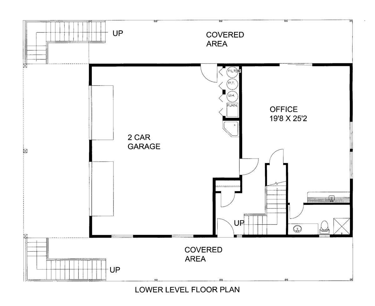 House Plan 86532 Level One