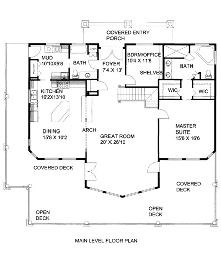 First Level Plan