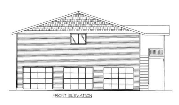 Garage Plan 86554