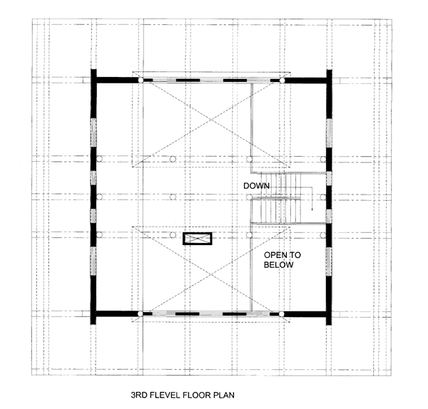 House Plan 86607 Level Three