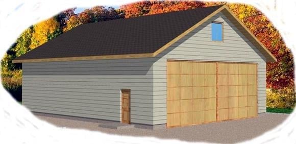 Garage Plan 86827