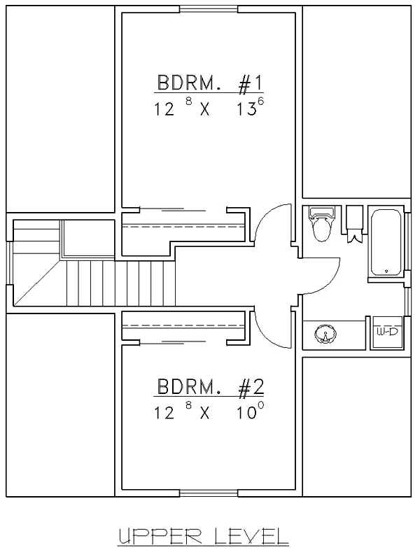 Garage Plan 86864 - 2 Car Garage Apartment Level Two