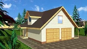 Plan 86864 - 951 Square Feet