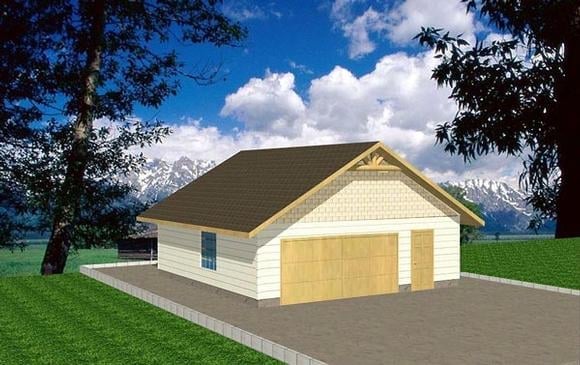 Garage Plan 86876