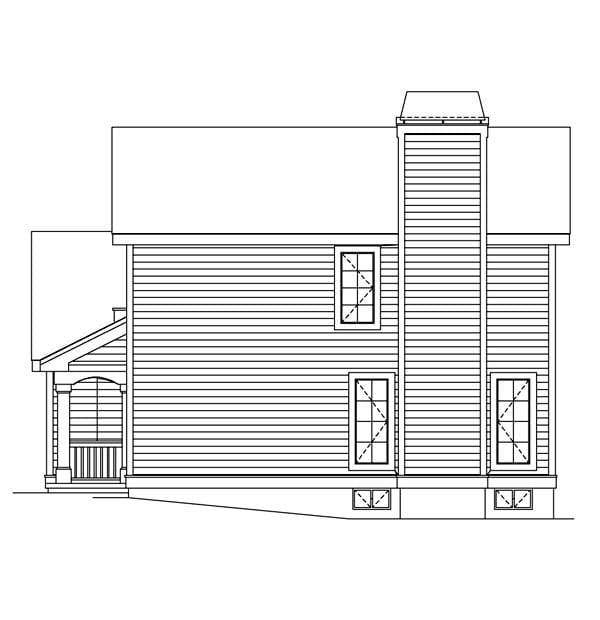 Country, Ranch, Traditional Plan with 2408 Sq. Ft., 4 Bedrooms, 4 Bathrooms Picture 3