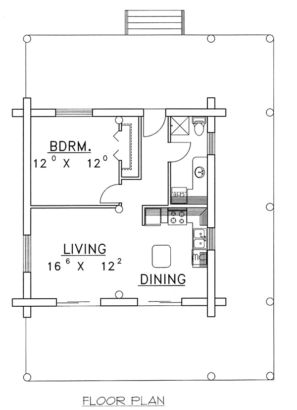 House Plan 87050 Level One