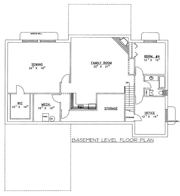 Plan 87117 | Ranch Style with 4 Bed, 3 Bath, 2 Car Garage