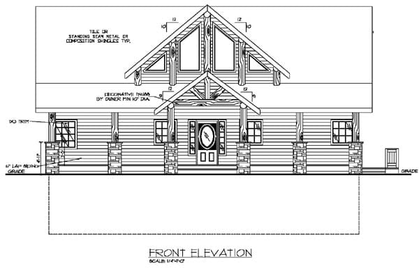 Rear Elevation