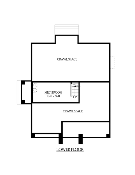 House Plan 87479 Lower Level