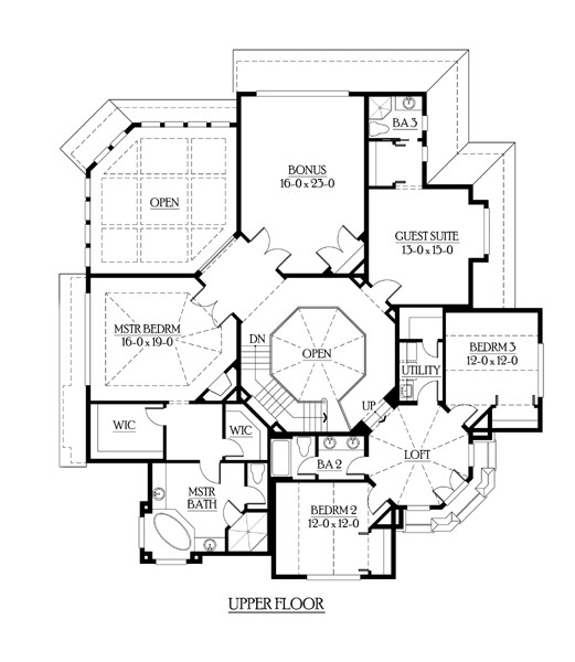 House Plan 87584 Level Two