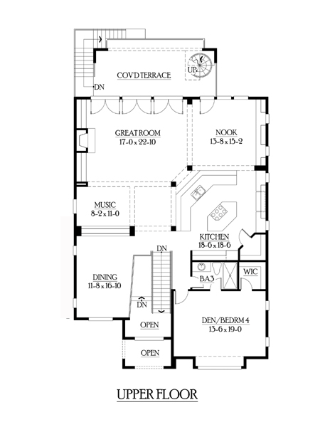 House Plan 87668 Level Two