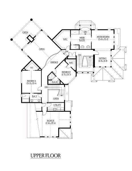 House Plan 87672 Level Two
