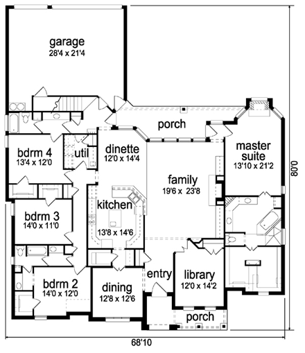 First Level Plan