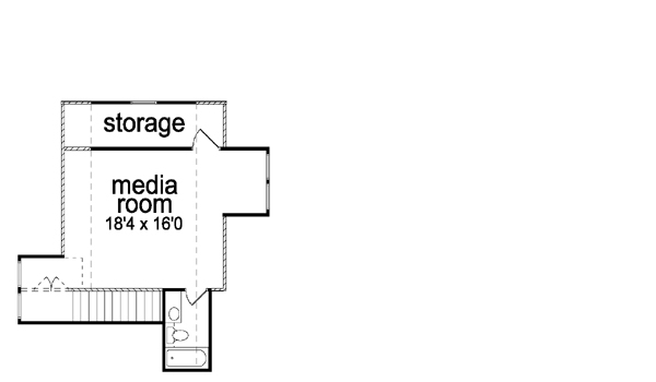 House Plan 87931 Level Two