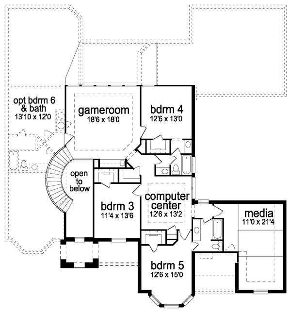 House Plan 87939 Level Two