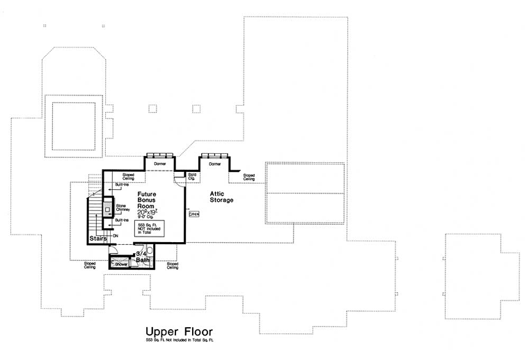 House Plan 89413 Level Two
