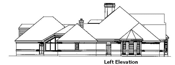 European Plan with 4958 Sq. Ft., 4 Bedrooms, 4 Bathrooms, 3 Car Garage Picture 2