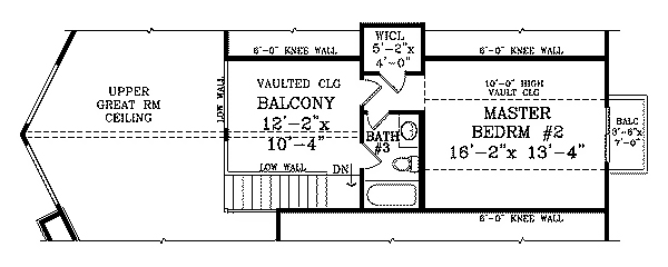 House Plan 90600 Level Two